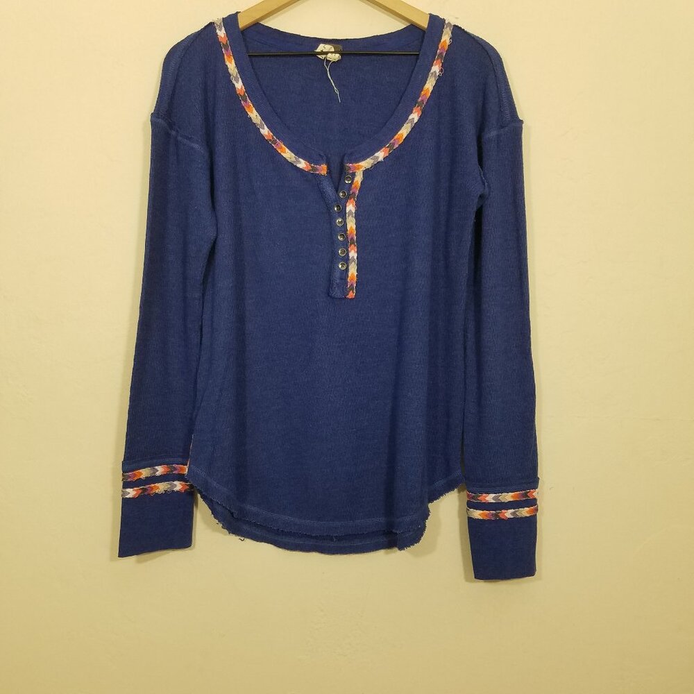 We The Free People Long Sleeve Top Size L